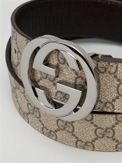 monogram gucci belt.